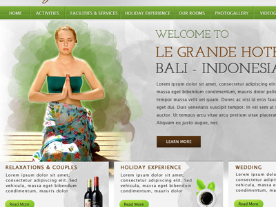 Upload 3 bali green indonesia website