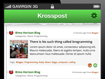 Krsspsst app blog green