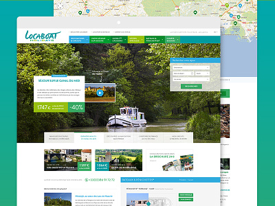 Cruise website booking clean cruise green holidays layout tourism travel ui ux web website