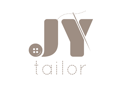 JY Tailor Logo Design branding logo