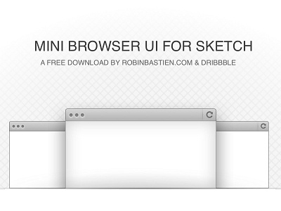 Simple Browser UI for Sketch