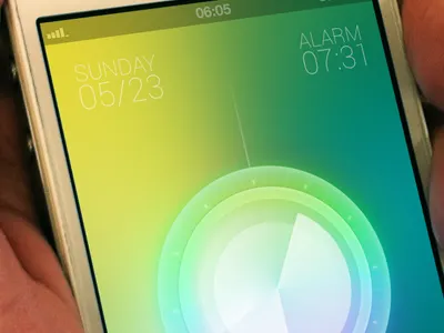 Pendulum3 4s alarm clock color dreams iphone iphone 4 pendulum time vivid