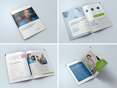 Operation Management Brochure adobe indesign branding brochure design graphic design health design layout typography