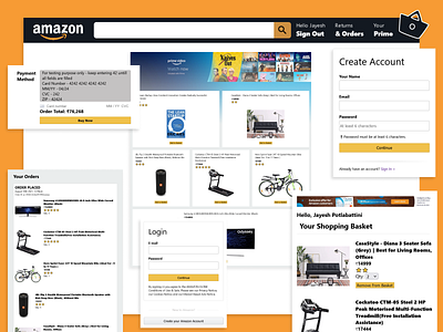 Amazon Clone amazon design e commerce ui website