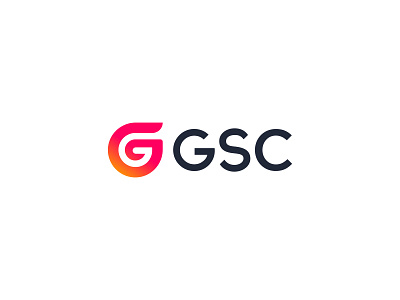 GSC Logo Design block chain logo