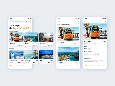 Hotel Booking App app booking design hotel mobile ui ux