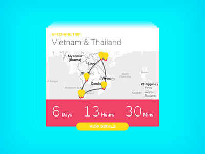 Day 26 100 days of ui countdown day 26 design event travel trip ui ui challenge user interface