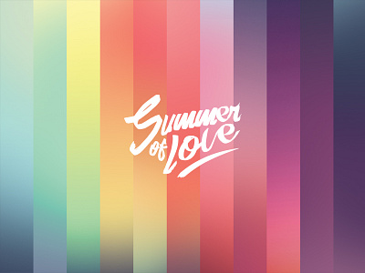 Summer Event Identity branding calendar color colour design event festival flat gradients identity summer