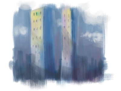 painting test "buildings" building city