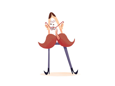 mr. A 36 days of type character character design illustration