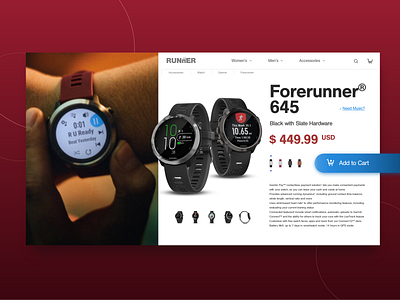 E-Commerce Single Page Design | Daily UI #12