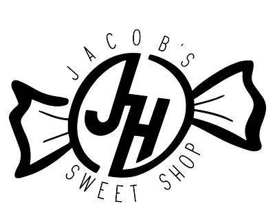 Jacob's Sweet Shop branding graphic design logo typography