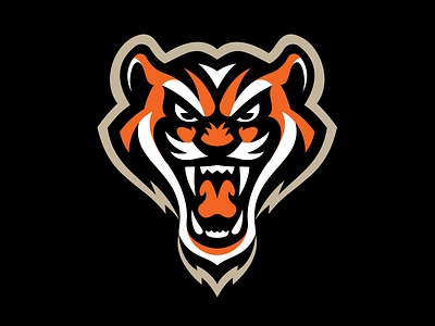 Tiger Logo branding logo mascot sport sports tiger tigers