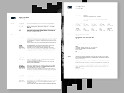 CV 2020 curriculum vitae cv cv design grid swiss typography