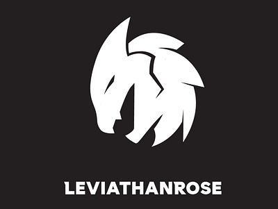 LeviathanRose Logo Comission branding icon illustration logo vector