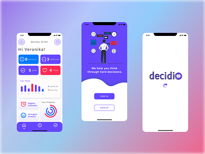 Decision Making App Concept