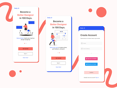 DailyUI App Sign In