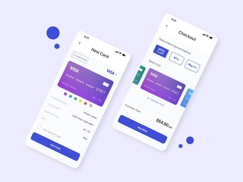 Credit Card Checkout by Veronika Latawiec on Dribbble