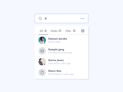 Daily UI 22 - "Search"