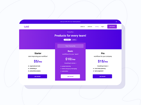 Pricing UI designs, themes, templates and downloadable graphic elements ...