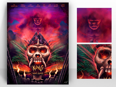 Kong Skull Island Dribbble