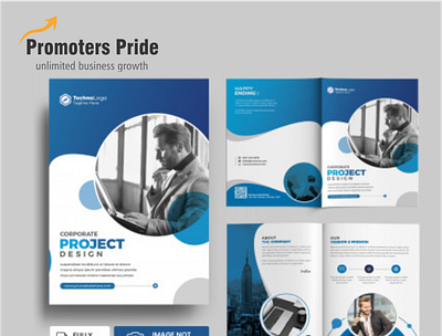 Corporate Profile Design branding graphic design