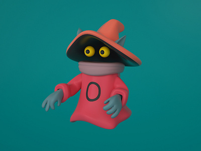 Orko 3d c4d character character design cinema 4d cute design he man heman illustration orko render