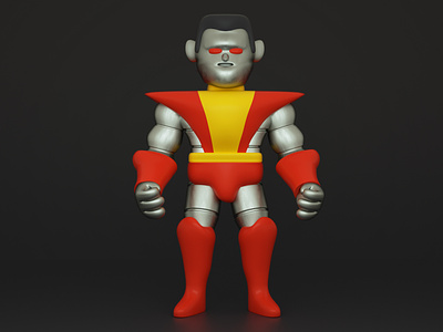 Colossus 3d character character design colossus illustration render xmay xmen