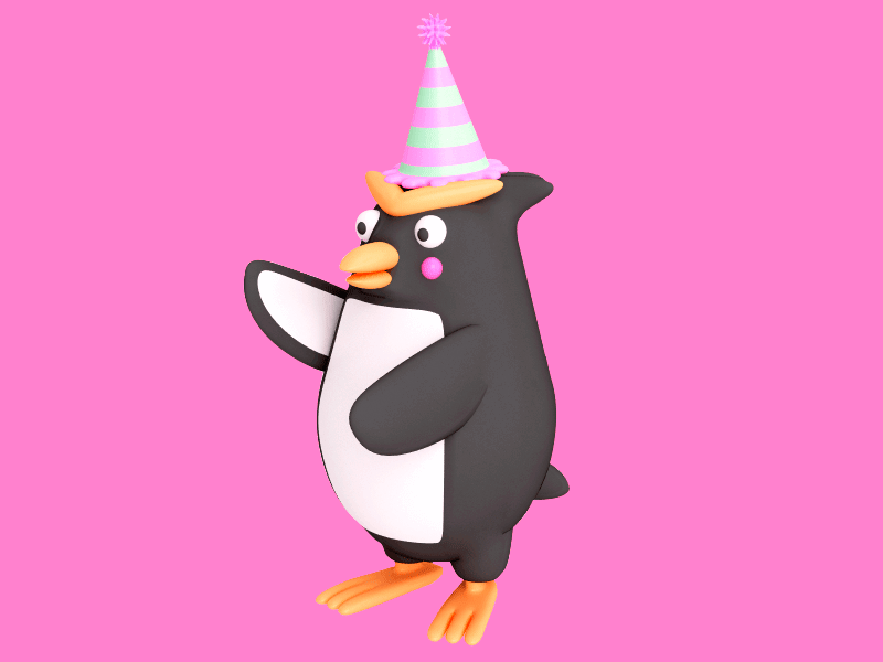 dancing penguin by alexis tapia pingü on dribbble