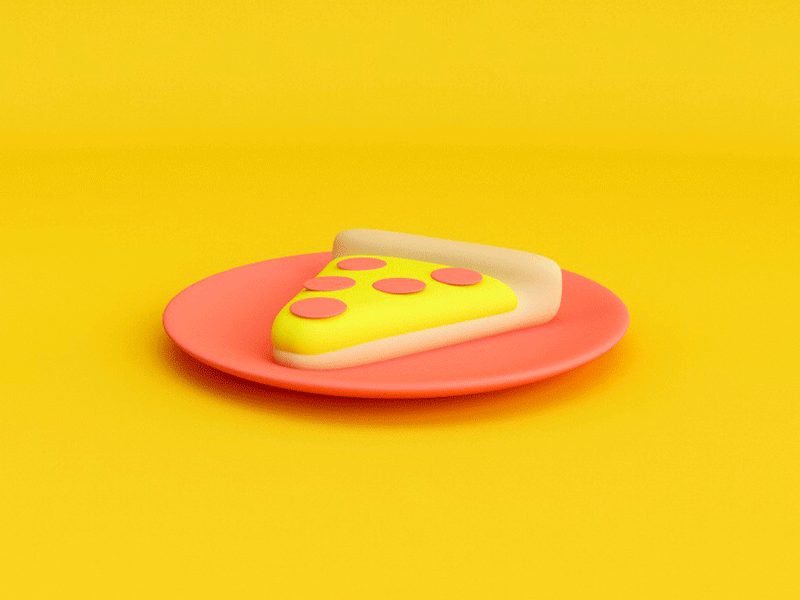 Pizza Time animation cute gif illustration pizza