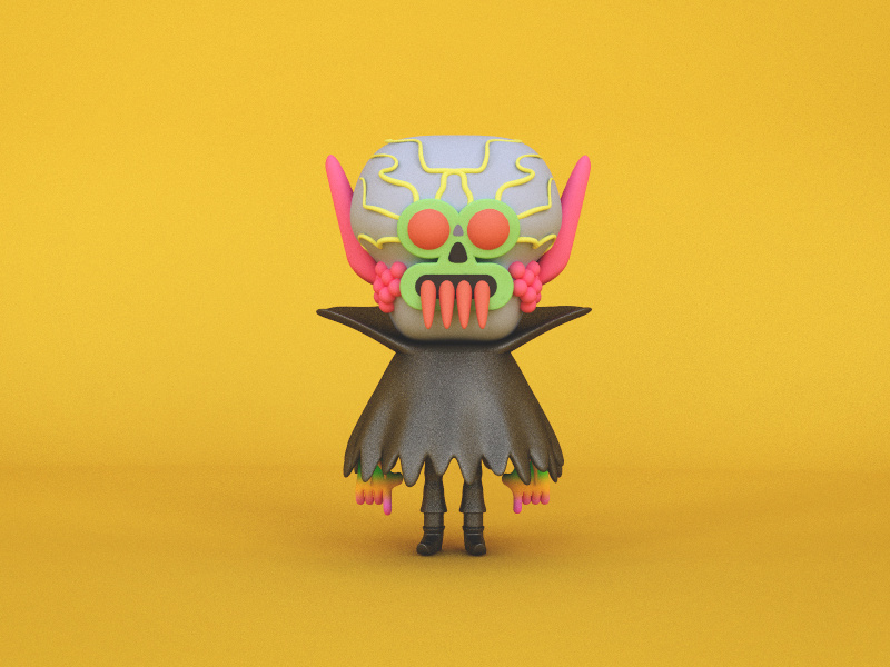 Craig Gleason's Ghoul design character design character render monster ghoul illustration 3d