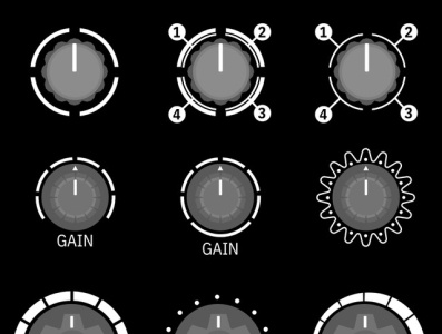 Synthspace UI elements