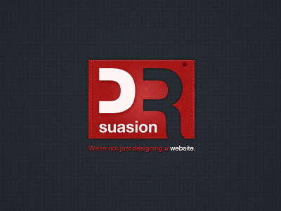 PRsuasion Ribbon Logo Test logo persuasion pr prsuasion red ribbon white