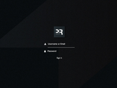 PRsuasion Client login screen