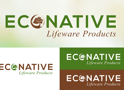 Logo Design - ECONATIVE branding graphic design logo