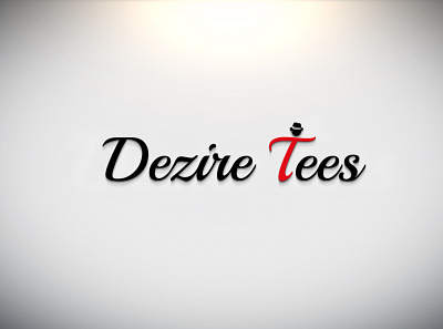 Logo Designing - DEZIRE TEES branding design graphic design illustration logo typography vector