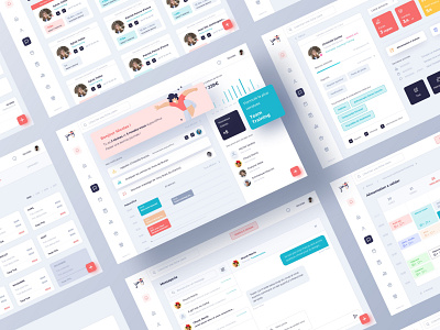 Jiny dashboad dashboard app design layout layout design ui ux