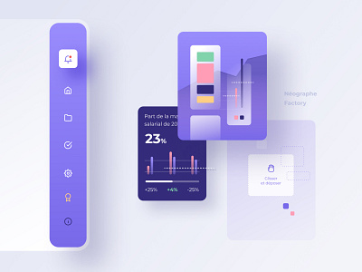 Dashboard components charts component dashboard icon layout purple sidebar ui