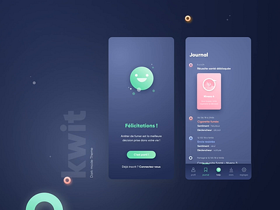 Diary app app dashboard diary inspiration layout ui vector