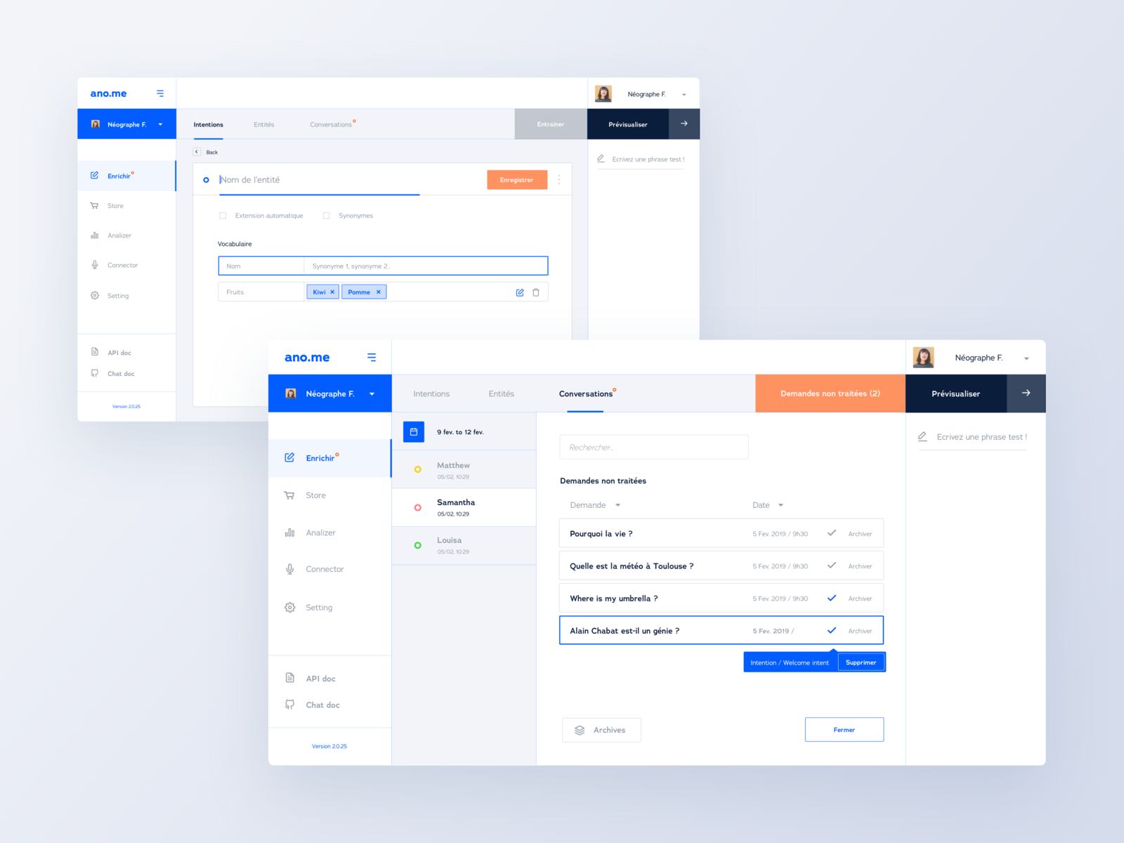 Dashboard by Laetitia on Dribbble