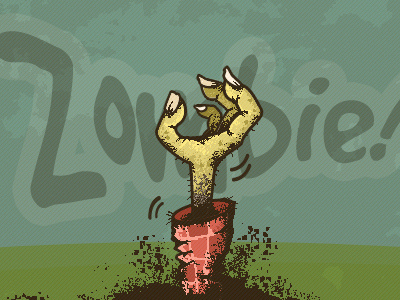 Day2 - Zombie hand zombie