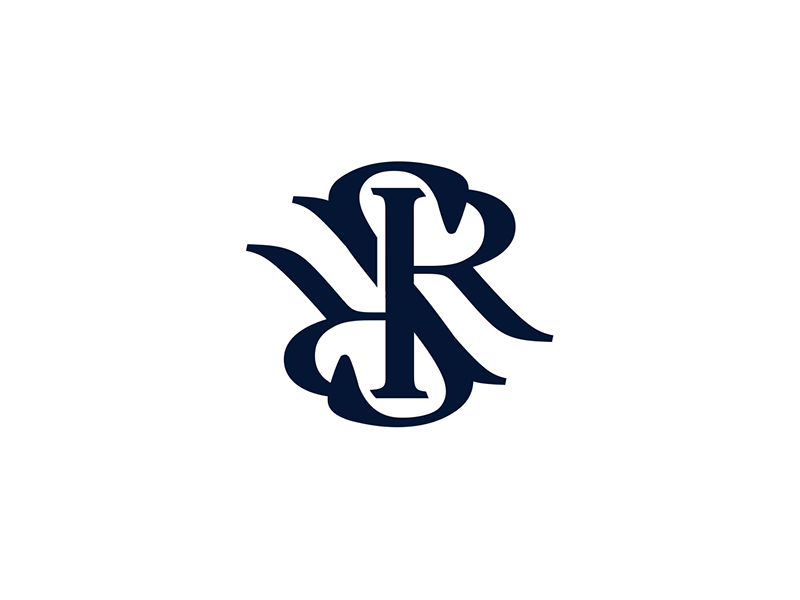 SR ambigram ambigram artdemix branding lettering logo