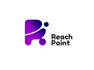 ReachPoint artdemix curve graph growth logo p point r reach