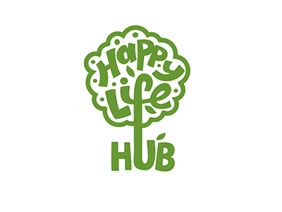 Happylife hub artdemix green happy hub life plant tree