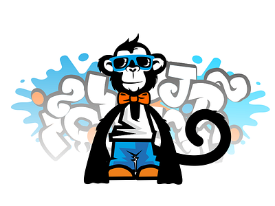 Monkey Graffiti graffiti monkey