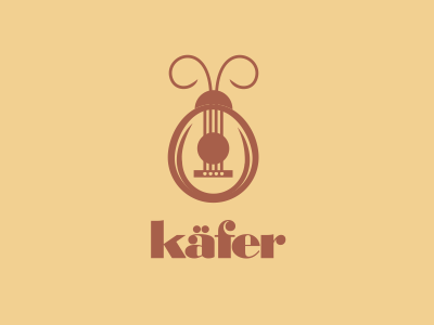 Kafer bug gitar kafer logo music