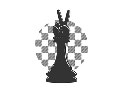 Chess coach logo businesscard chess logo