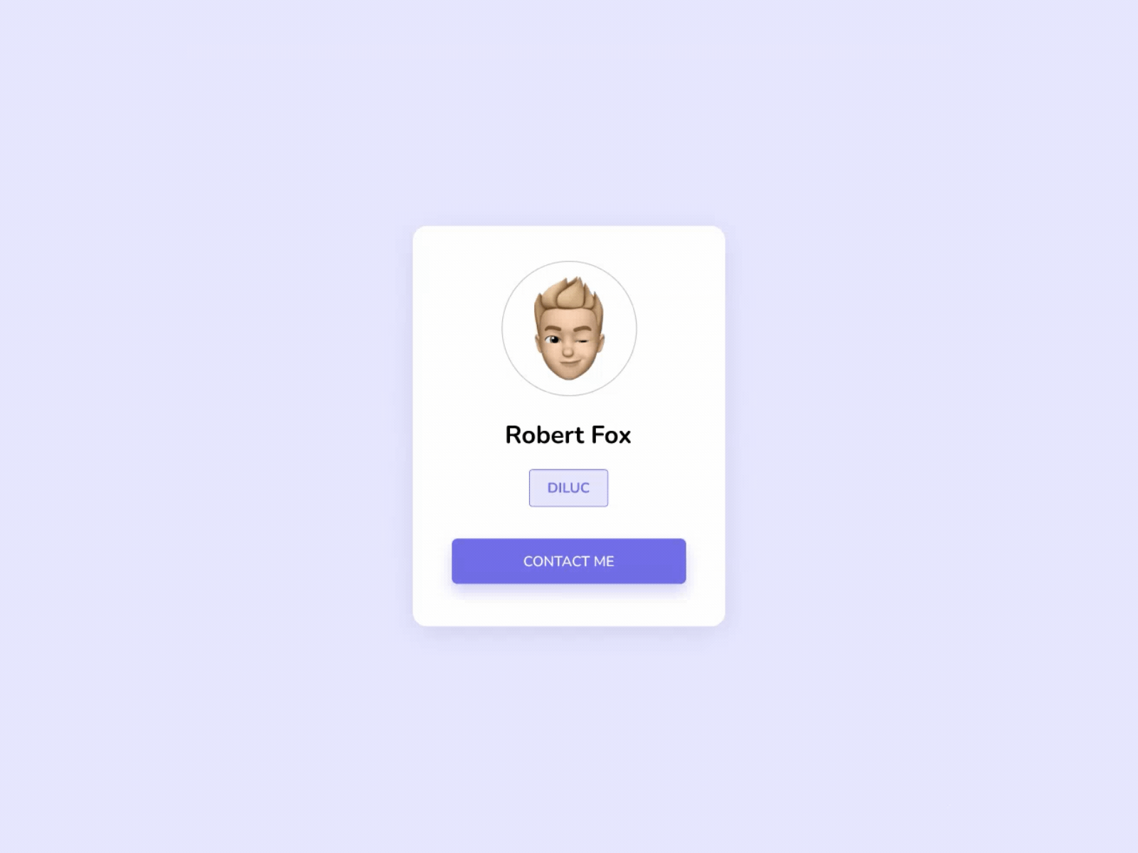 Daily UI 28 - Contact page