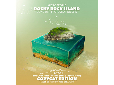 Rocky Rock Island 3d animation app branding design graphic design icon illustration logo ui