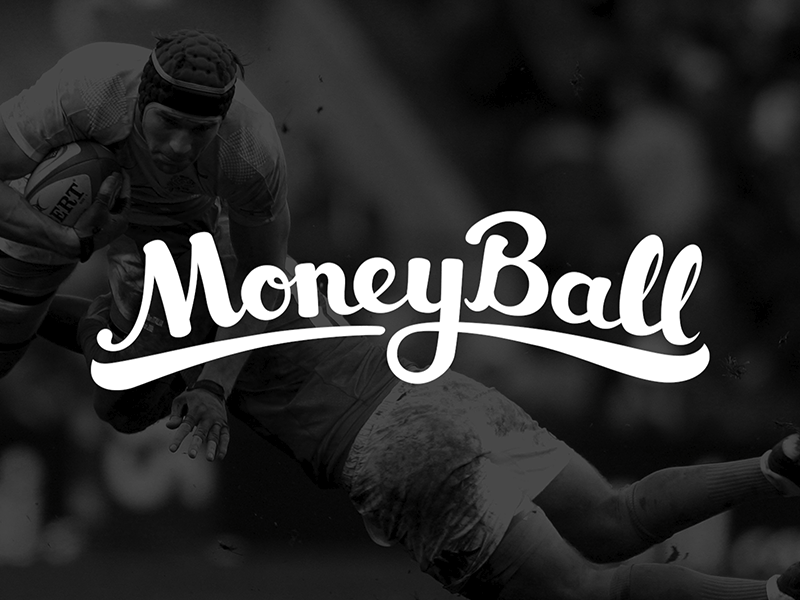 Moneyball Animated Logo animated lettering animation gif hand lettering logo logo animation